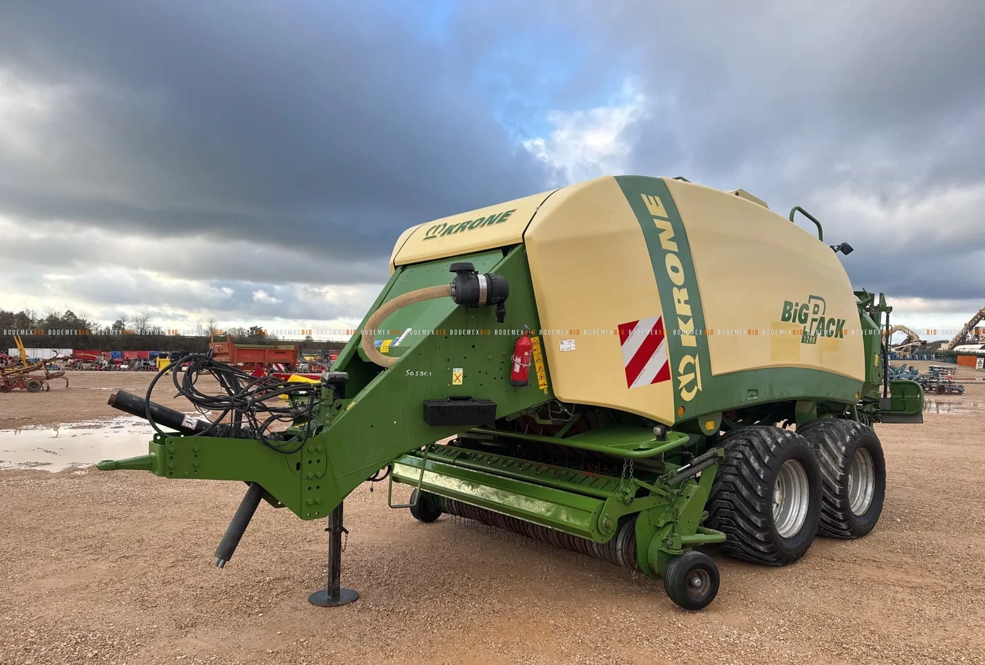 2011 Krone Big Pack 1290 Square Baler