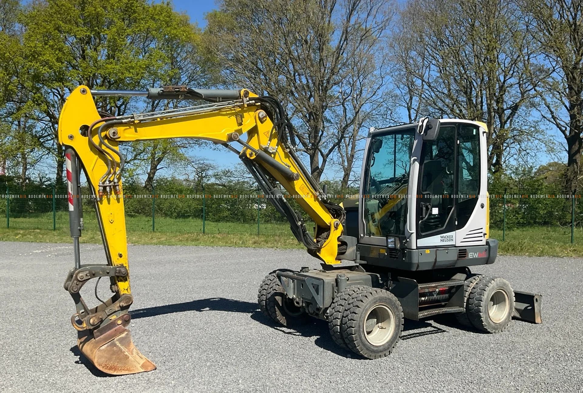 2017 Wacker Neuson EW65 Wheel Excavator