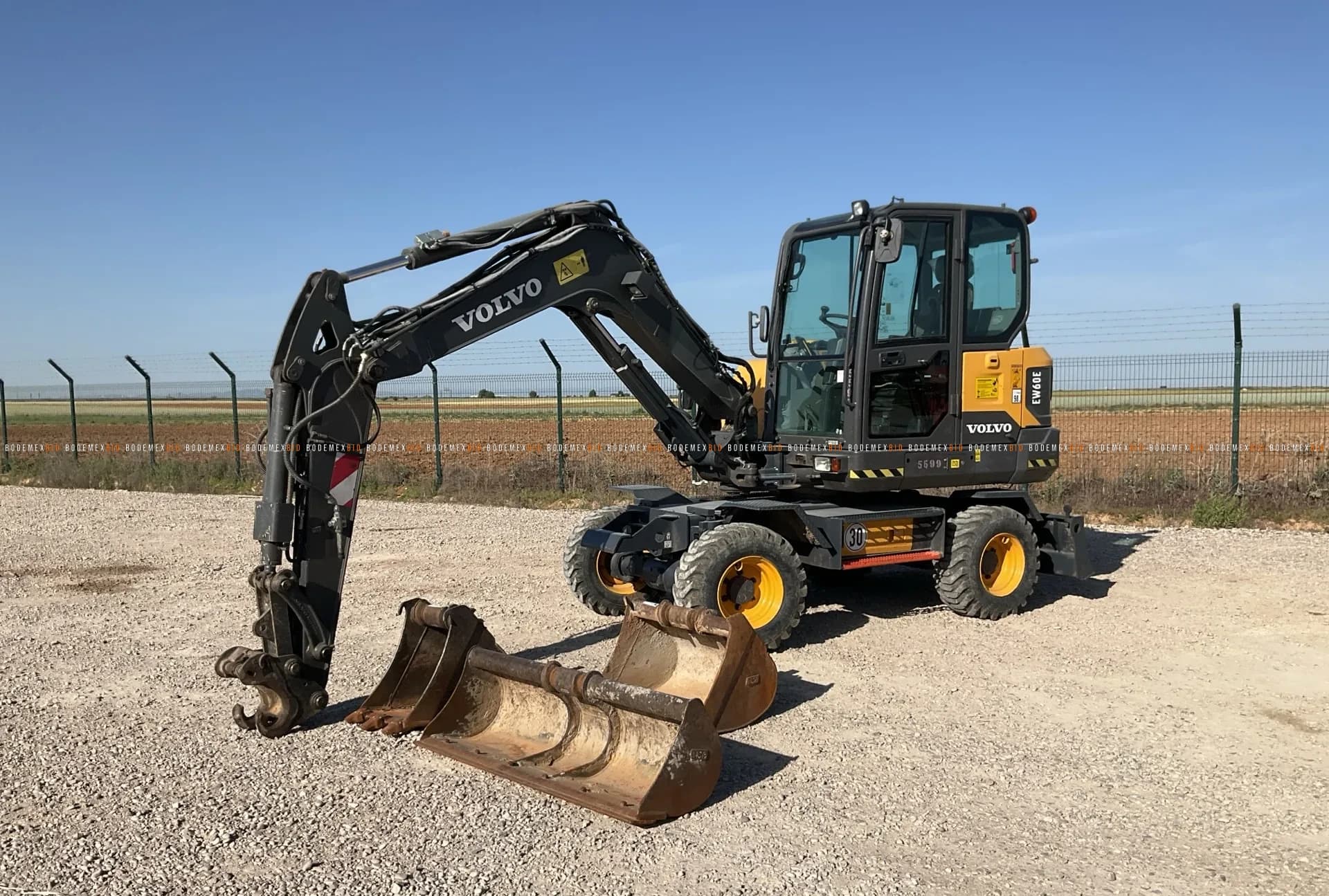 2019 Volvo EW60E Wheel Excavator